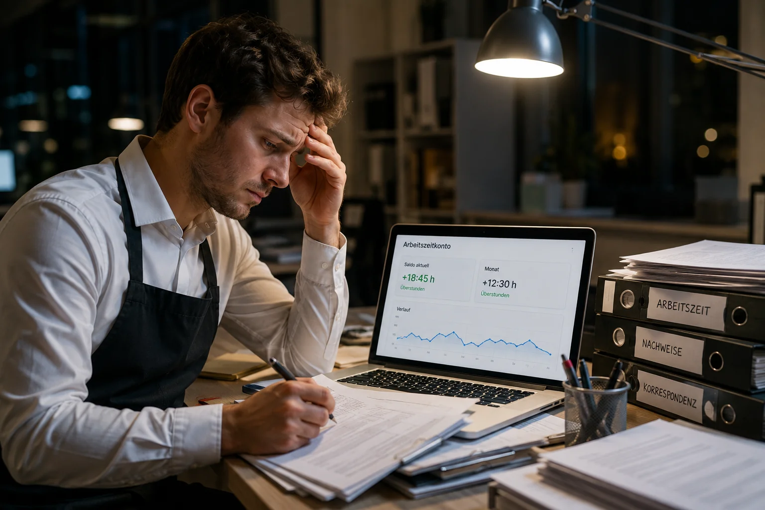 Überstunden und Arbeitszeitkonto im Gastgewerbe